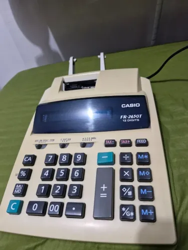 Calculadora e Registradora Casio FR-2650T