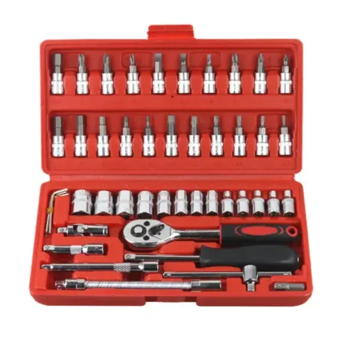 Kit De Ferramentas 46 Peças (Caixa de ferramentas)