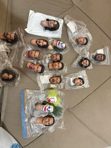 Hot Toys colecao heads para Action figures escolas 1/6
