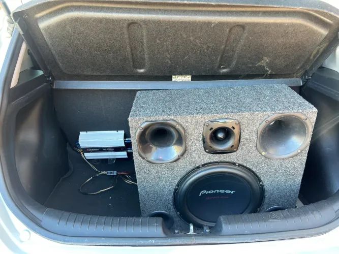 Som Trio Completo + Amplificador Taramps DS800x4