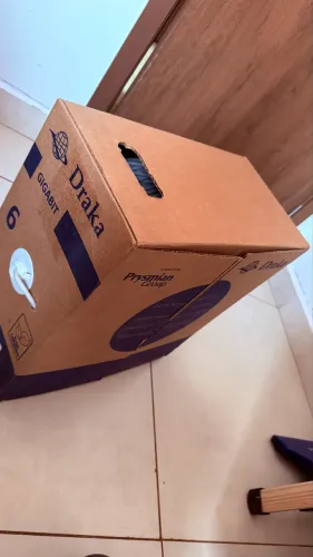 Cabo de Rede Cat6 Draka Prysmian 305m - NOVO E LACRADO (100% Cobre)