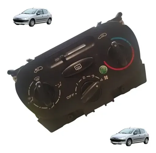 Comando Ar-condicionado Peugeot 206 207 2004 A 2008