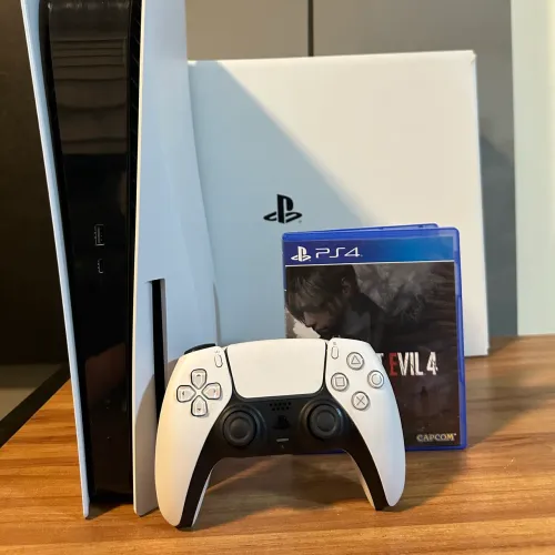 Ps5 com Leitor e jogo!!