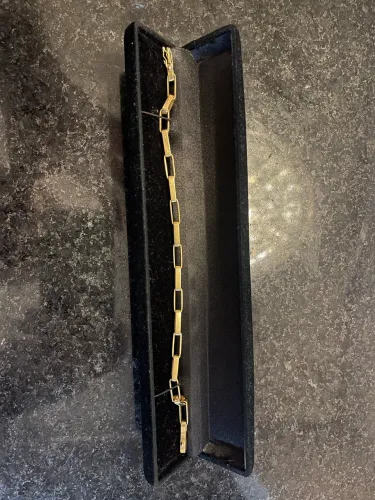 Pulseira em Ouro 18K 750 - 21,3g - Peça Robusta e Elegante