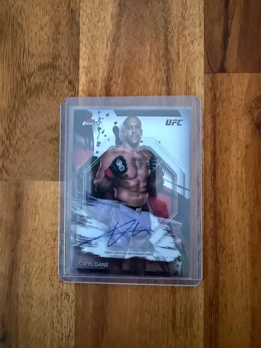 Ciryl Gane - 2024 Topps Finest UFC Auto