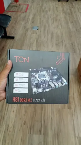 placa Mãe TCN H61 DDR3 M.2 LGA 1155(novo na caixa)