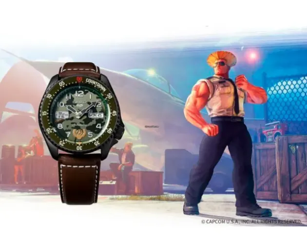 RELÓGIO SEIKO STREET FIGHTER - EDIÇÃO LIMITADA - AUTOMÁTICO - NOVO NA CX COM NOTA FISCAL