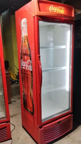 Freezer expositor da coca-cola