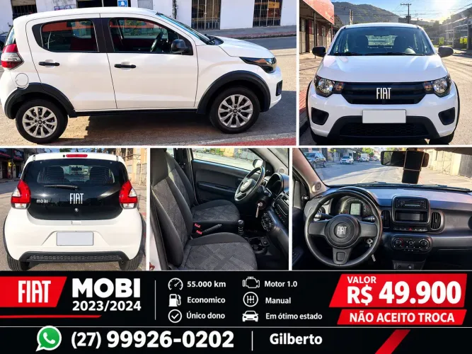 Fiat Mobi Like 1.0 Fire Flex 5P. 2024
