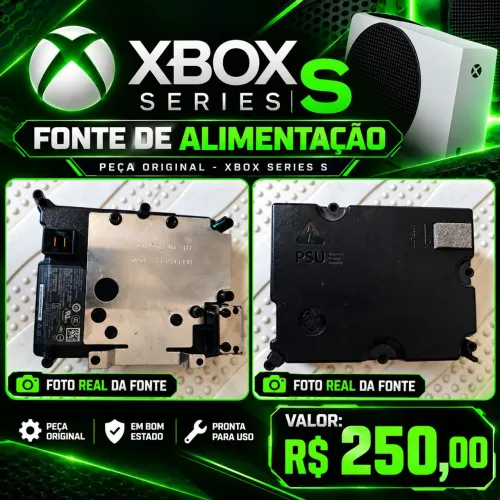 Fonte Xbox seires S Original 