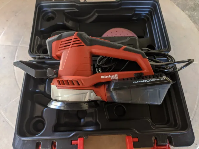 Lixadeira roto orbital Einhell 400w