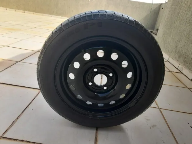 Estepe aro 15 Pneu 185/60 15 4x100