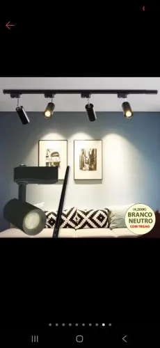 Trilho com Sport Led