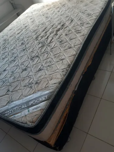 Cama box casal