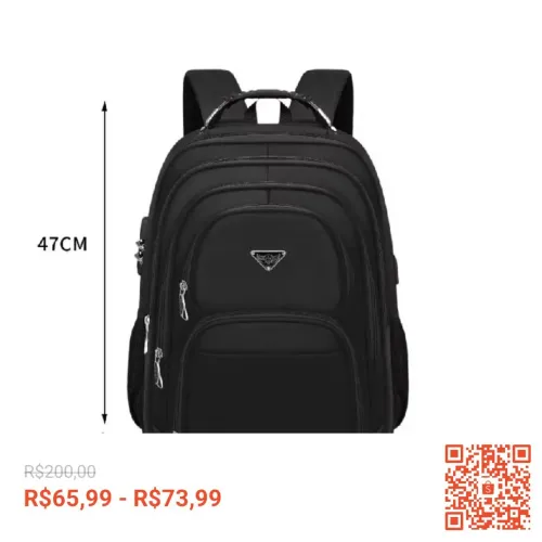 Mochila reforçada 2026