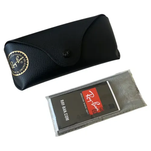 Estojo Ray-Ban Case Óculos Original Luxottica Preto