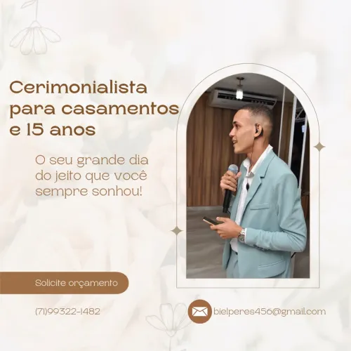 Assessoria e Cerimonialista para eventos