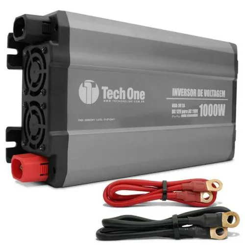 Inversor Conversor 1000w 12v Para 110v Onda Senoidal Pura