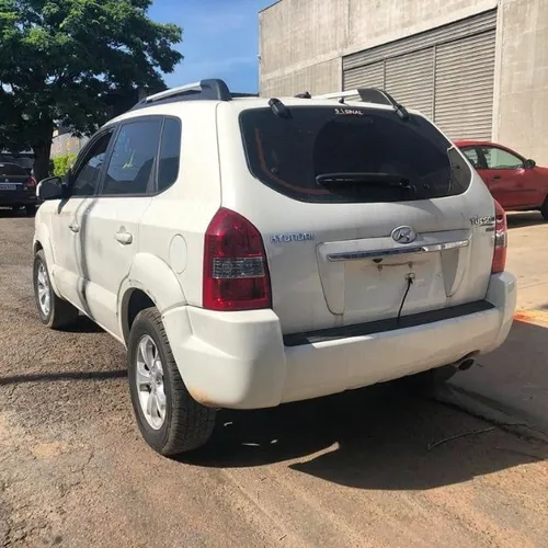 Tucson 2.0 2015 Flex Motor Mecanica Airbag Suspensão Farol Porta Capo Sucata