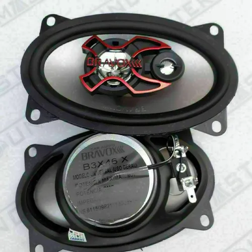 Par de alto falante. Bravox.Triaxial. 4X6". Novo. Instalado.
