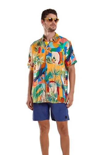 Camisa BlueMan Adulto Masculino Estampa Cartagena