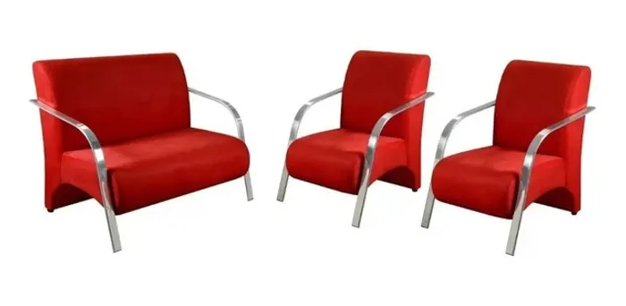 Poltronas Conjunto Veneza Até 12x - Frete Grátis - Até 12x S/ Juros