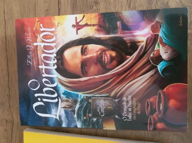 Livro O Libertador  Ellen White  Série Conflito 3  Cpb Bem Conservado