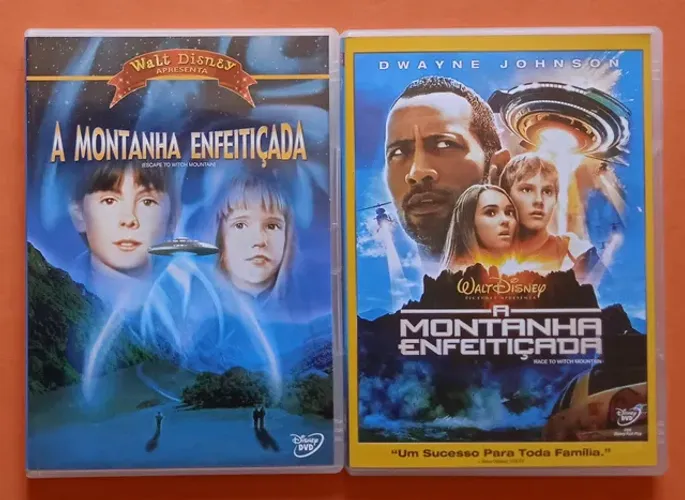  Dvd A Montanha Enfeitiçada - Walt Disney 