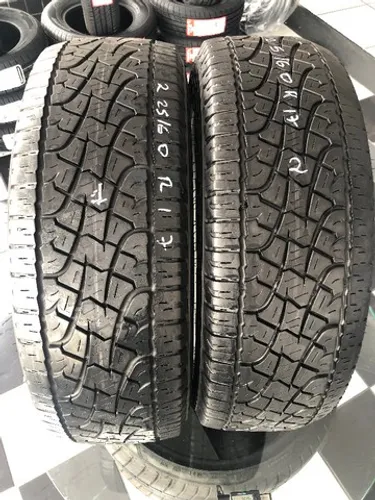 Kit 02 pneus 225/60r17 Pirelli Scorpion ATR 99H (usados)