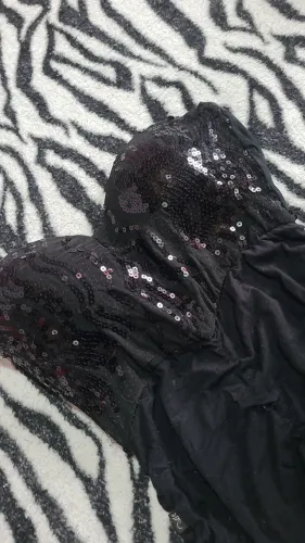 Vestido preto com bojo balada