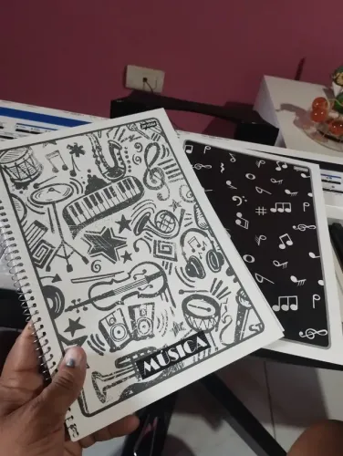 Caderno de música 