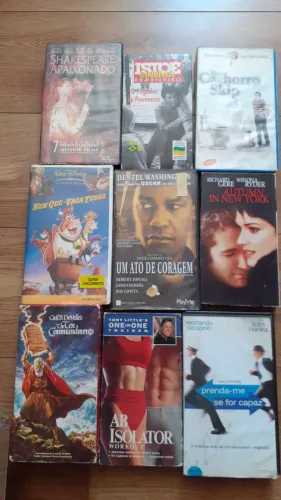 Fitas Vhs..