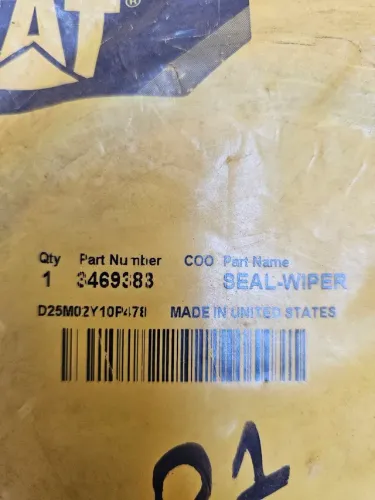 Pa carregadeira trator esteiras caterpillar retentor original 3469383