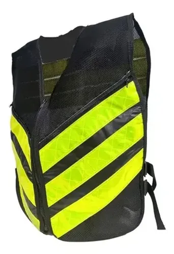Colete Para Motoboy Mototaxi Com 2 Bolsos Para Maquininha