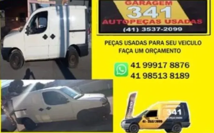 Sucata Fiat Doblo Cargo para retirada de peças 