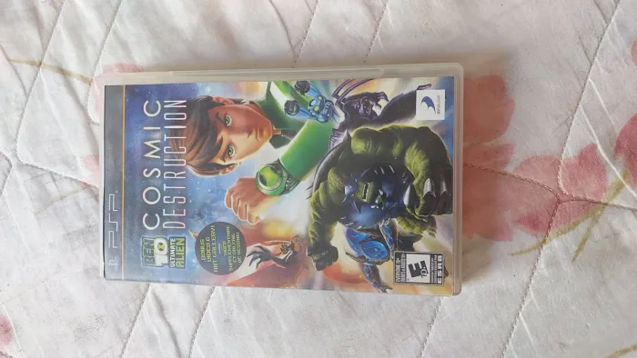 JOGO PSP COSMIC DESTRUCTUN ORIGINAL SÓ VENDA NÃO TROCO POR NADA
