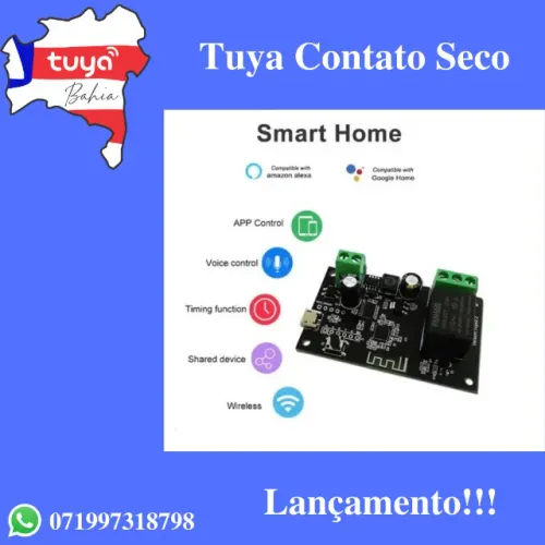 Tuya Contato Relé Seco - Produto Original Tuya