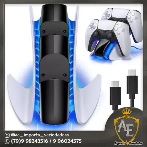 Base de carregamento controle ps5