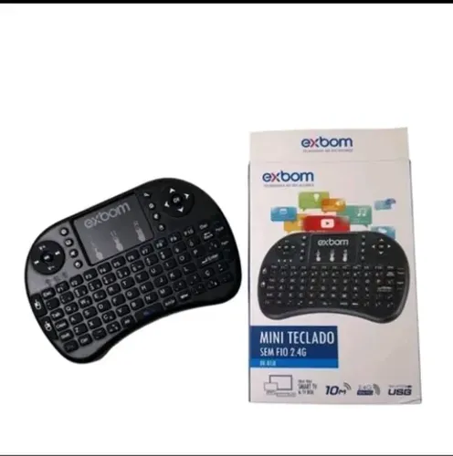Teclado sem fio bluetooth touch