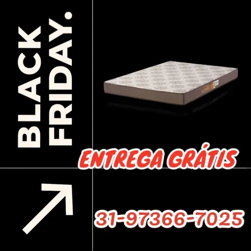 COLCHÃO CASAL D28 14 DE ALTURA / TODO EM ESPUMA / DIRETO DA FÁBRICA