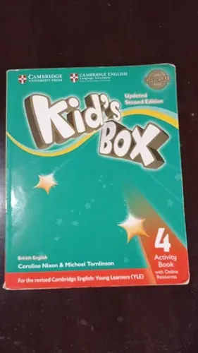 Livro de inglês kids box 4