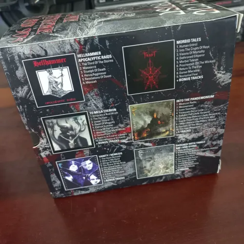 Box 6CDs lacrados Celtic Frost Deluxe