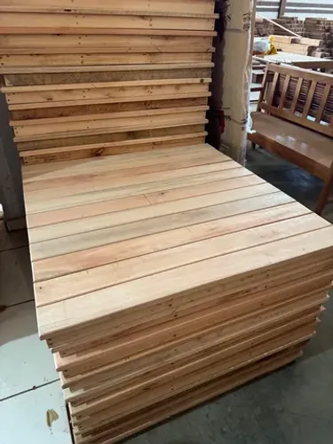 Deck de eucalipto 100 X 100 pronto para instalação excelente preçode disco