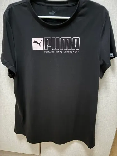 Camiseta Puma novíssima Original Preta feminina XL novíssima