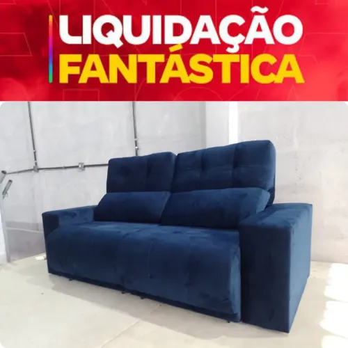 Sofá retrátil 3 lugares a Pronta Entrega