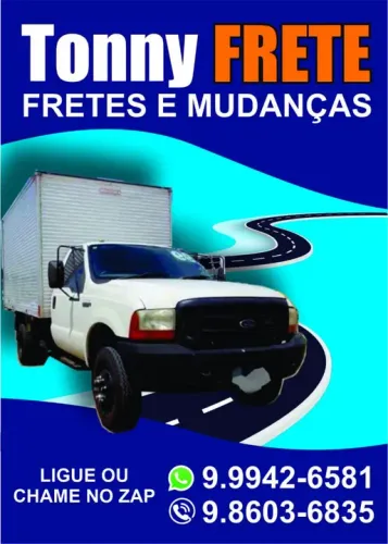 Mudança, frete e carregos