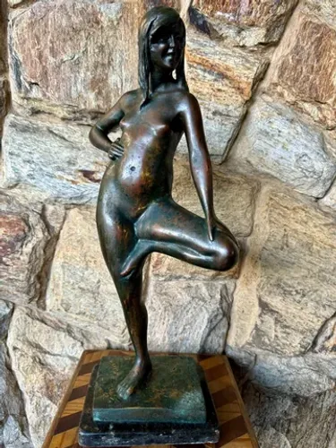 Arte em bronze do mestre Mandarino ( raridade ) !!