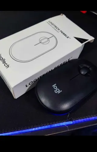 Mouse logitech pebble conexão wireless e Bluetooth