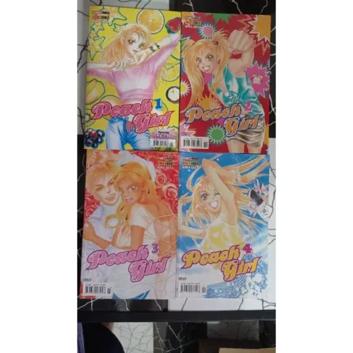 Mangás Peach Girl - Todas as 26 edições lançadas pela editora Panini.