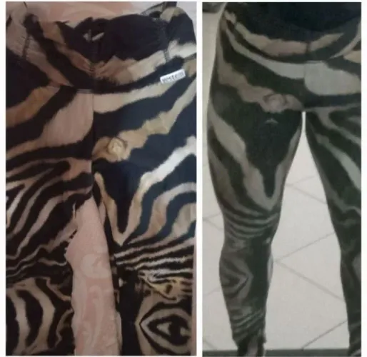 Legging Fuso Vestem Animal Print